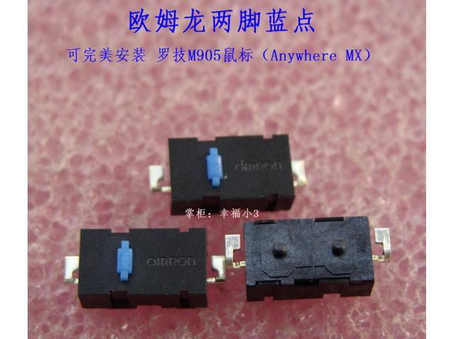 5pcs/lot 100%Omron mouse micro switch mouse button blue dot for Anywhere MX Mouse Logitech M905 replacement ZIP