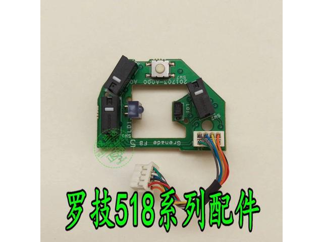 1pcmouse small motherboard mouse button circuit board for Logitech MX518/510/500