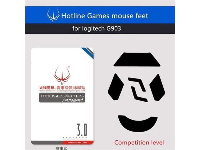 2019 New Arrival 1 pack Hotline Games competition level mouse skates mouse feet for logitech G903 FTPE mouse glide