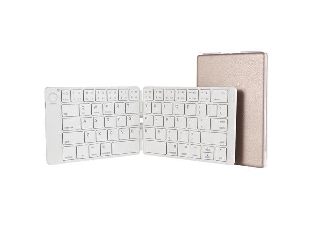 Qianye B047 Folding Bluetooth Keyboard Tablet Mobile Phone Mini Portable General Wireless Keypad for IOS Android Windows