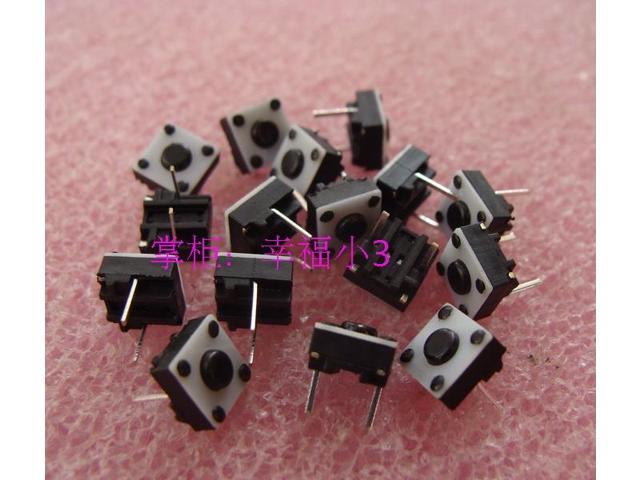 10pcs/lotHUANO mouse micro switch touch switch button switch 6 * 6 * 43mm two feet