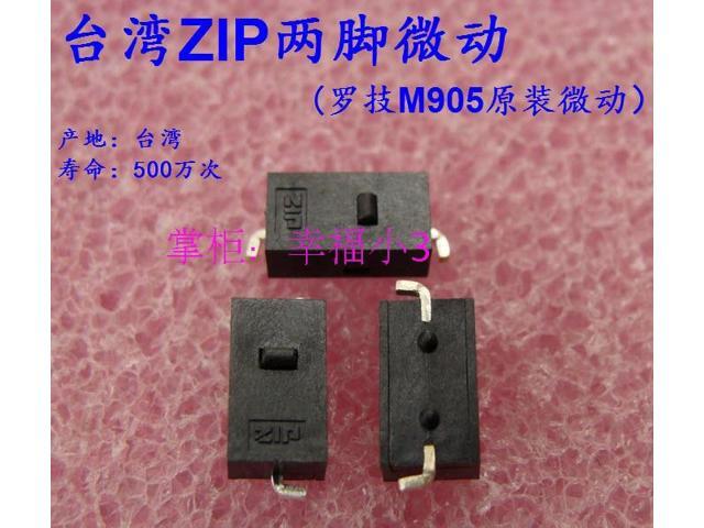 5pcs/lot 100%made in Taiwan ZIPPY mouse Micro Switch ZIP 2 feet mouse button exclusive use on Logitech M905