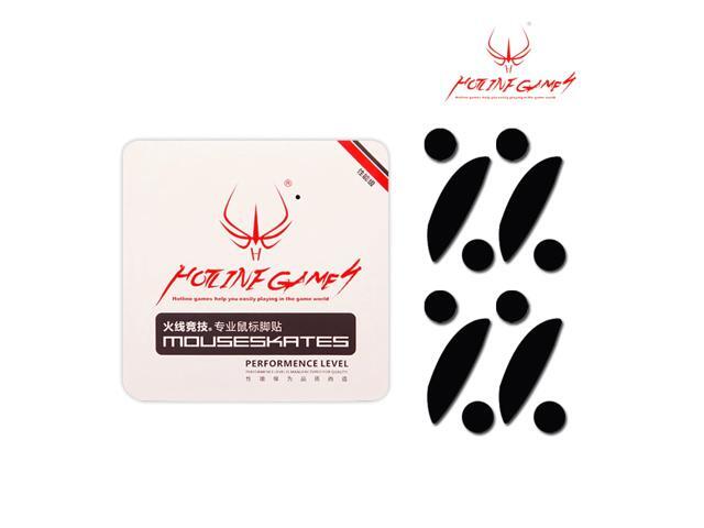 4 sets/pack 06mm Hotline Games Computer Gaming Mouse Feet/Skates For Logitech M185 M186 M220 PTFE