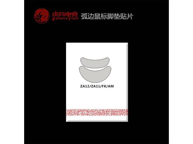 New Arrival 2 sets/pack Tiger Gaming Mouse Skates Feet For Zowie ZA12 ZA11 FK AM ZA13 S1 S2 White Mouse Glides Curve Edge