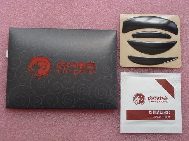 1 set/pack 06mm professional/trade edition Tiger gaming mouse glide mouse skates for QPAD 8K 5K OM-75 mouse feet