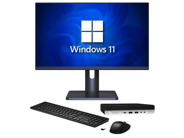 Renewed Desktop Computer Renewed HP ProDesk 600 G4 SFF Desktop PC With 24" Monitor, I5-8500T, 16GB RAM, 1TB SSD, Win 11 Pro Computadora De Escritorio