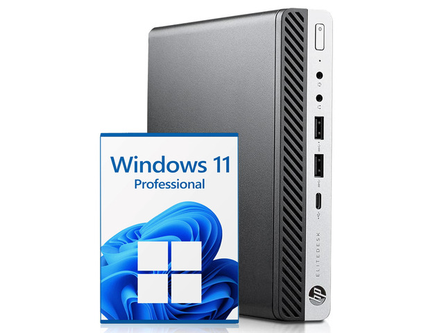 NeweggBusiness - HP EliteDesk 800 G5 Desktop Mini Windows 11 Pro