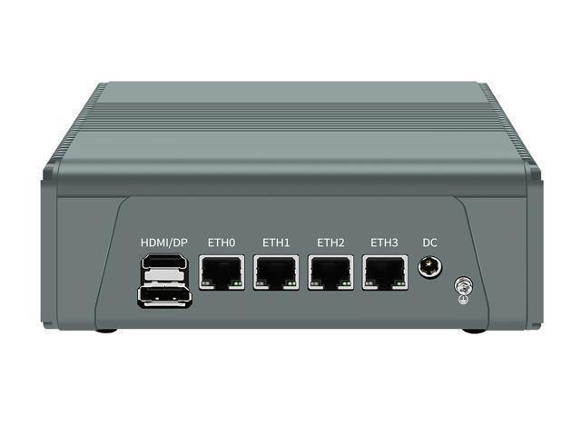 ミニPC HUNSN Micro Firewall Appliance NeweggBusiness - HUNSN Micro Firewall Appliance, AMD Ryzen 5 5500U