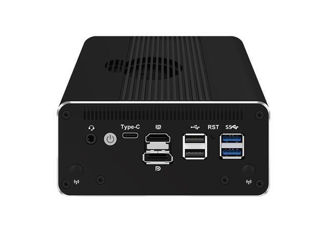 NeweggBusiness - HUNSN Micro Firewall Appliance, Mini PC, RJ50