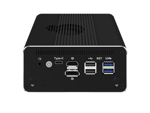 NeweggBusiness - HUNSN Micro Firewall Appliance, Mini PC, RJ52
