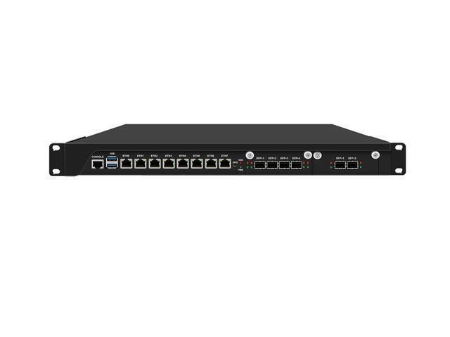 Pfsense Firewall 1U Rack Mount Mikrotik Router Core I3 I5 I7 6th to 9th Opnsense Server PC 8Lan Network Security Appliance | HUNSN 1U Rackmount Firewall, Mikrotik, Pfsense, OPNsense, VPN, Net | 無線・有線LANルーター