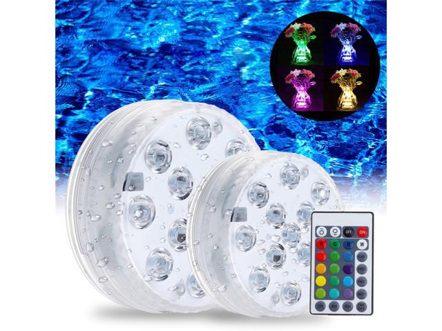 Swimming Pool Light LED Underwater Remote RGB Control Multi Color Fountain Light