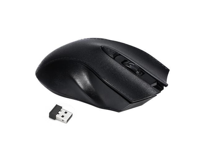 24GHz Wireless Gaming Game Mouse Leather Mice USB Receiver for Computer PC Laptop
