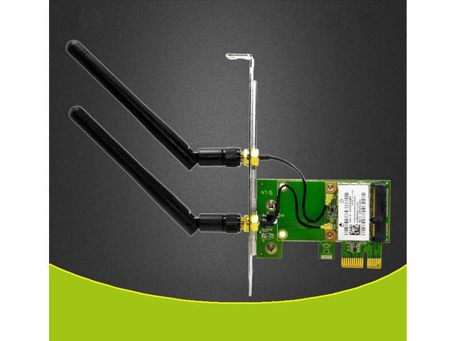 PCI-e PCI Express 150M Wireless WiFi Card Adapter 2 Antennas Support AP Function