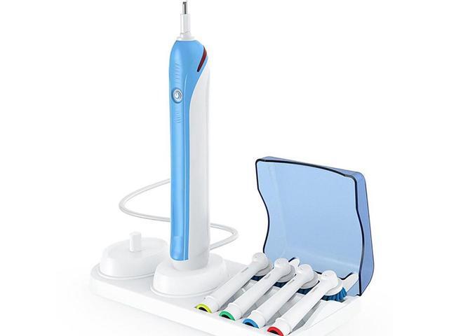 Electric Brush Head Charger Stand Organizer For Electric Toothbrush Holder Tooth Brush Storage Organizer with Charger Hole