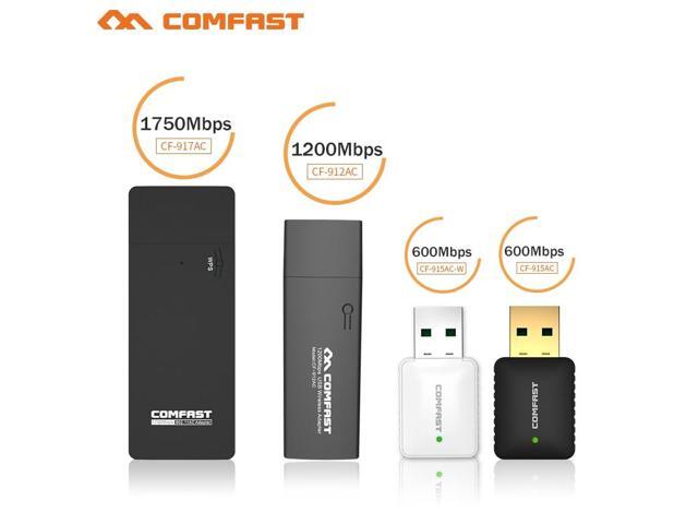 Card signal 80211AC Dual Wireless receiver/emitter Band Adapter COMFAST usb WI-FI network 600M/1200M/1750Mbps 24G/5G wifi USB