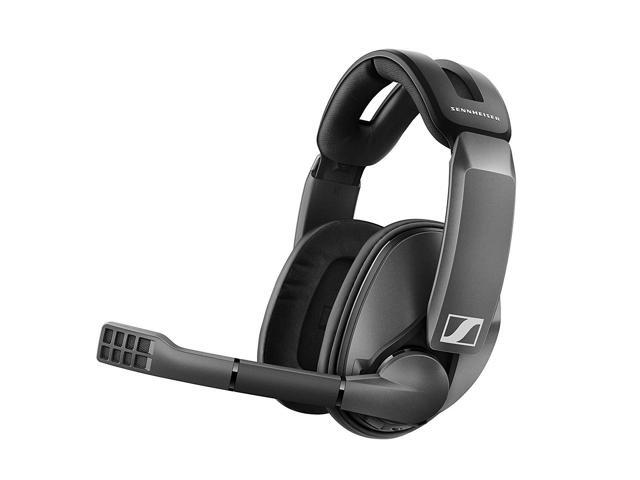 Sennheiser GSP 370 Over-Ear Wireless Gaming Headset Low-Latency Bluetooth Noise-Cancelling Mic Flip-to-Mute Audio Presets - PC Mac Windows