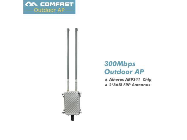 COMFAST CF-WA700 300Mbps Wireless AP base station larger area wifi coverage outdoor ap wi fi router add 2* 8dBi FRP wifi antenna