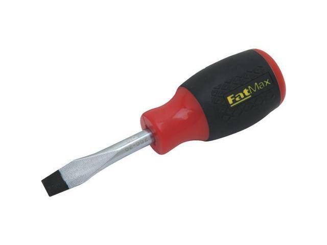 (3)-Stanley 4' Long Stubby 1/4' Tip FatMax Standard Slotted Screwdriver 62-552