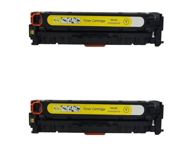 2PK CRG118 C118 Yellow Toner Cart For Canon 118 2661B001AA ImageClass MF8380CDW