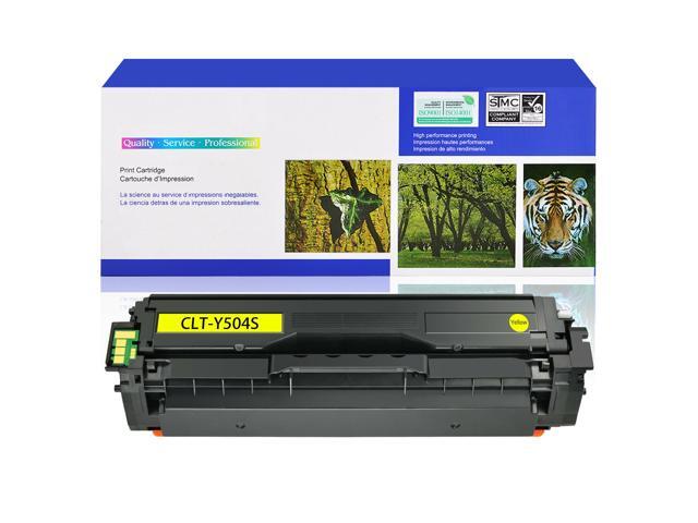 1Pk Clt-Y504s Yellow Toner Cartridge For Samsung Xpress Sl-C1810w Sl-C1860fw