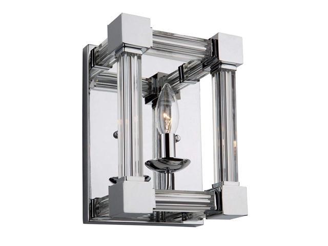 Artcraft Lighting Chrome Artcraft CL15071CH Prince Arthur 1-Light Wall Bracket