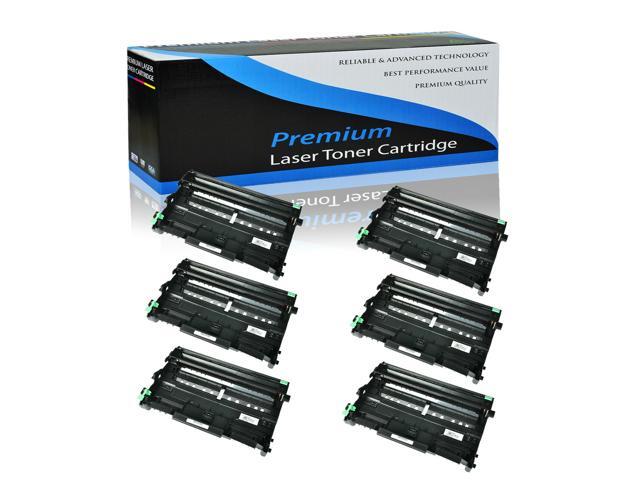 6 Pk Dr360 Drum Compatible For Brother Dr-360 Dr2100 Hl-2170W Mfc-7340 Mfc-7440N
