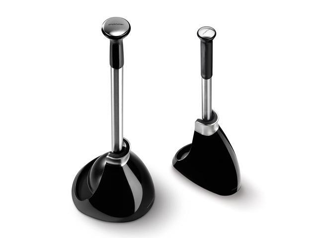 simplehuman Plunger and Toilet Brush Bundle Black