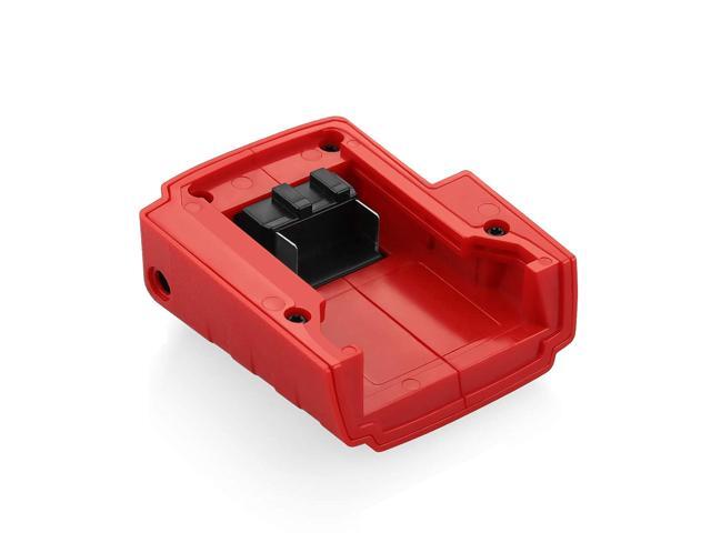 Energup 18V USB Battery Adapter for Milwaukee Li-ion Battery- Phones iPads Radios Charger Adapter