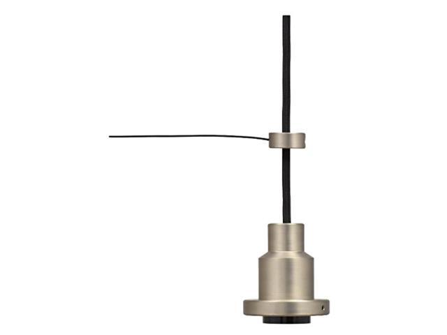 SYLVANIA General Lighting 74280 Vintage Industrial-Style Adjustable Pendulum Pendant Light Fixture Brushed Nickel Finish