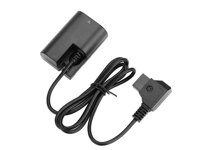 Dummy Battery Adapter VBESTLIFE D-Tap to LP-E6 Battery Power Adapter Cable for Canon for Sony V Mount Battery for Anton V Mount Battery