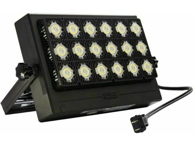 SANSI 100W LED Flood Light 10000lm Super Bright Outdoor Security Light 650W Eq
