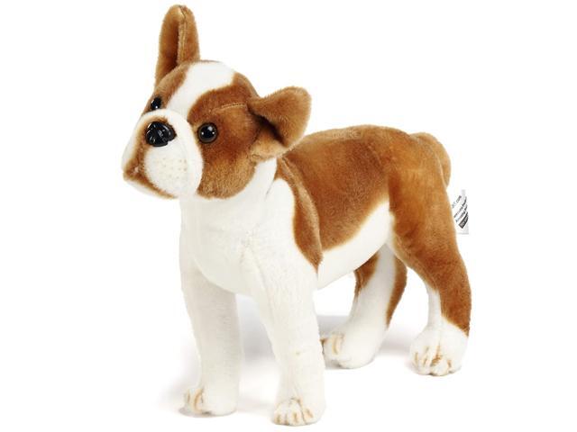 VIAHART Bobby The Boston Terrier Boxer 145 Inch Large Dog Stuffed Animal Plush by Tiger Tale Toys