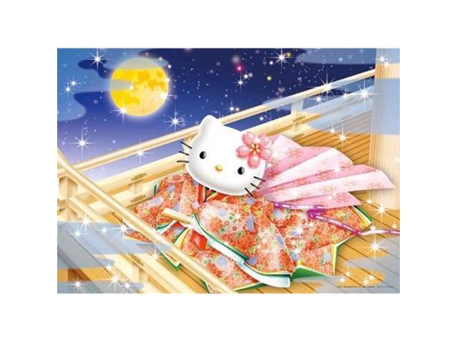 Hello Kitty The Moon Princess ver 500 piece puzzle [05-925] (Japan Import)