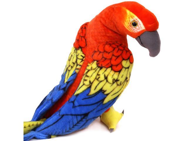 VIAHART Miguelita The Macaw 14 Inch (Tail Measurement Not Included!) Large Parrot Stuffed Animal Plush Bird by Tiger Tale Toys