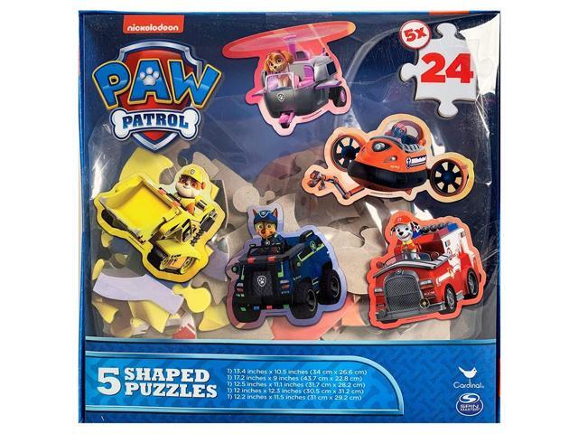 Paw Patrol 5 Shaped Puzzles