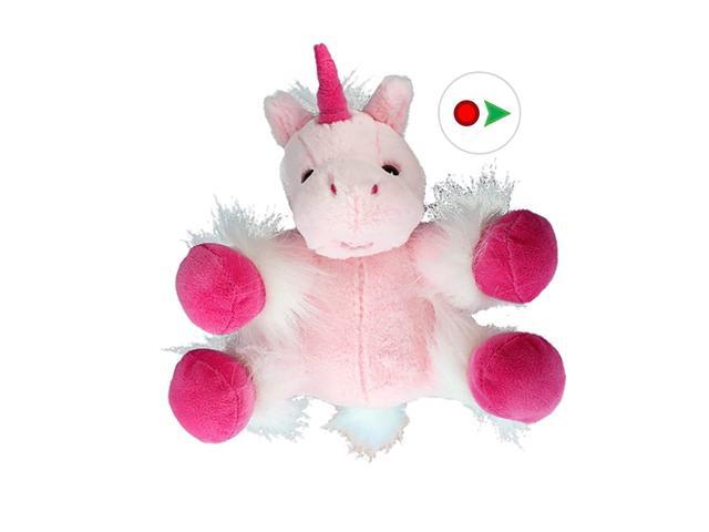 Record Your Own Plush 8 Inch Pink Unicorn - Ready 2 Love in a Few Easy Steps
