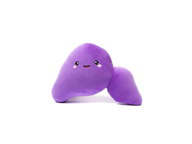 nerdbugs Liver Plush- Go on Liver Little- Large Liver Plush Organ/ Hepatitis Gift/Cirrhosis Gift/ Hepatology Gift/ Get Well Gift/ Health