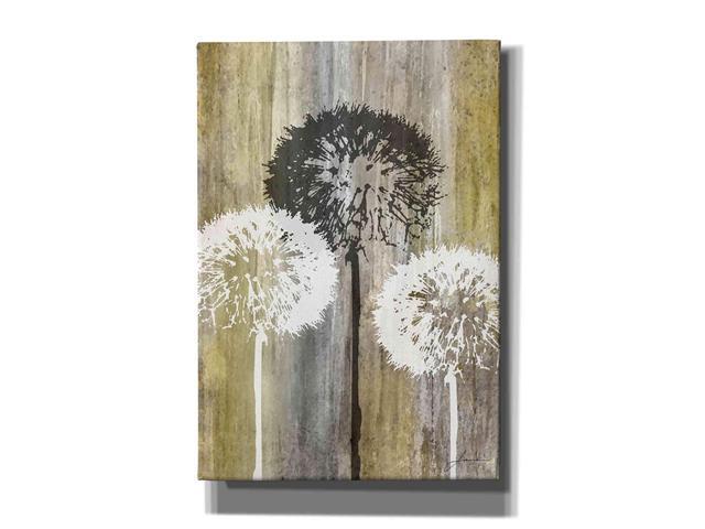 Epic Graffiti Rustic Garden II by James Burghardt Giclee Canvas Wall Art 12' x 18' Yellow