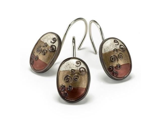 Popular Bath Shower Hooks Miramar Collection Multicolor