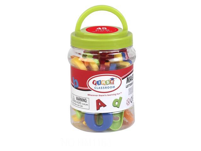 First Classroom 15' Magnetic Letters and Numbers Playset (45-Piece)