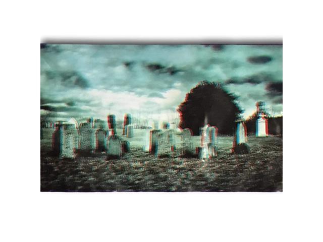 Greenbriar International Halloween Haunted & Creepy Wall Murals for Halloween Party & Haunted House 42' x 72' (Cemetery Rest in Peace Halloween