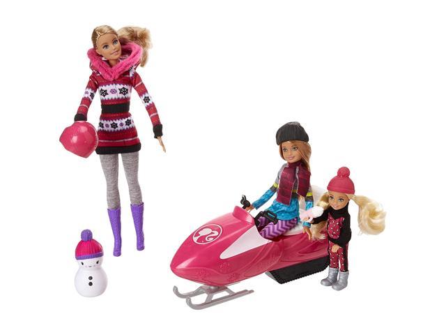 Barbie FDR73 Sisters Snow Fun Doll Giftset Multicolor