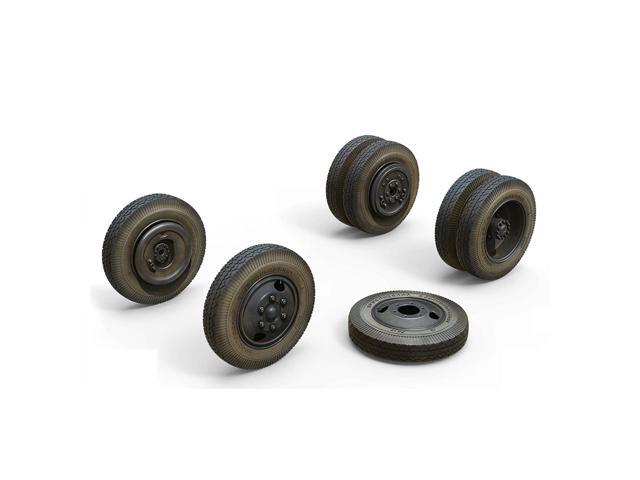 MiniArt Models ZIS-5 Family Wheels Set Model Kit (1/35 Scale)