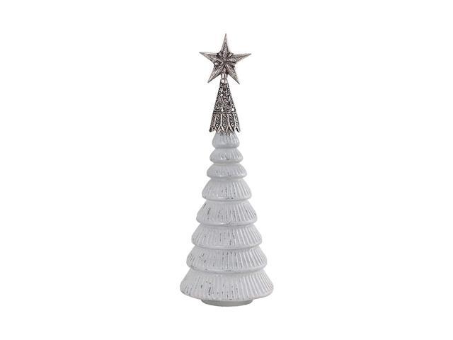 ELK Lighting 519666 Decorative Tree Table décor Silver White