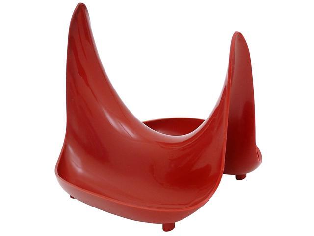 Hutzler Pot Lid Stand Large Red