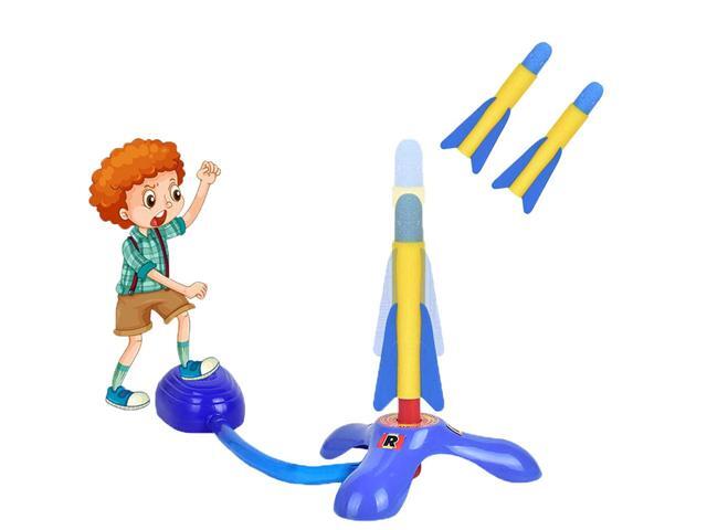 YXiang Toy Rocket Launchers for Kids with Fixed Launcher 2 Foam Tipped Rockets
