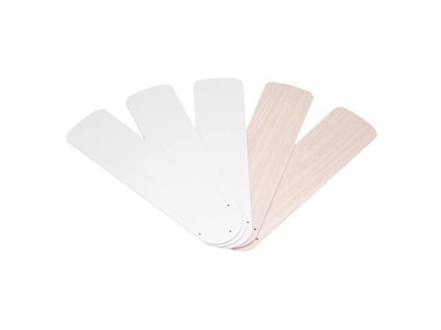 Westinghouse Lighting 7741100 42-Inch White/Bleached Oak Replacement Fan Blades Five-Pack