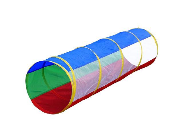 Hide N Side 6ft Crawl Through Play Tunnel Toy Pop up Tunnel for Kids Toddlers Dogs Babies Infants & Children Gift Indoor & Outdoor Action Toy Tunnel