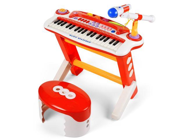 BAOLI 37 Keys Musical Toy Keyboard Multi-Functional Piano Instrument Electronic Organ for Kids